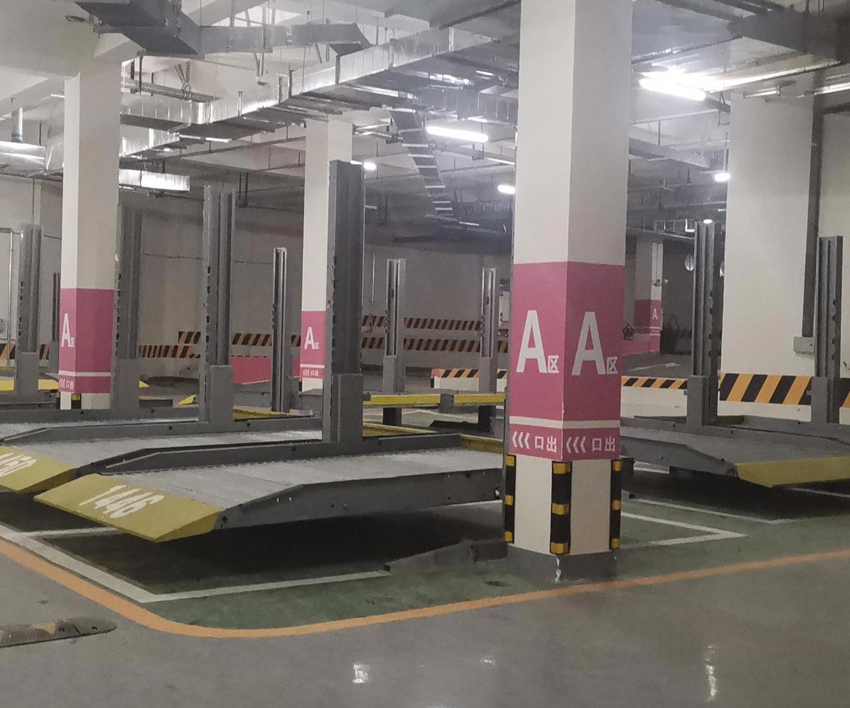石屏兩柱簡(jiǎn)易升降類機(jī)械停車庫(kù)租賃