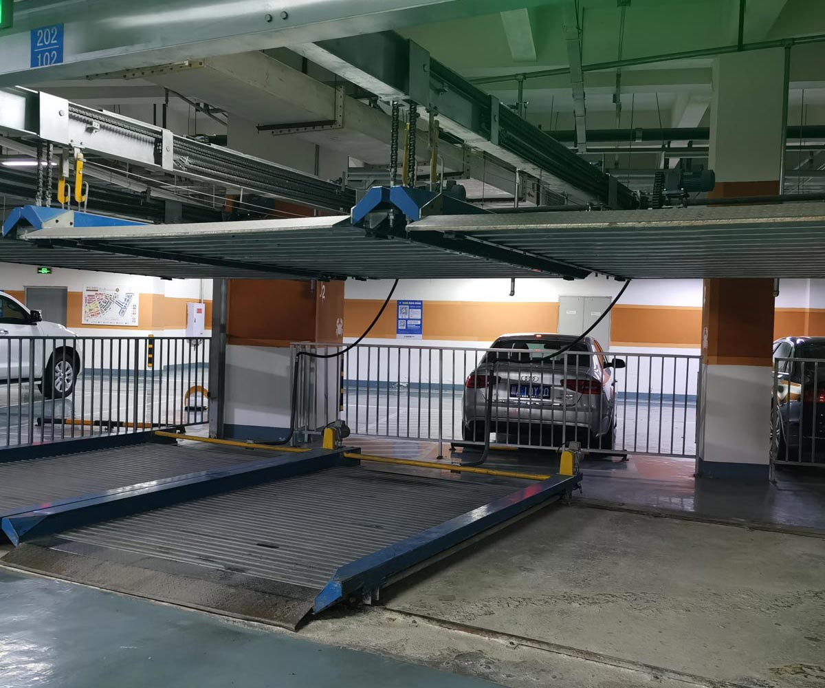 永善雙層升降平移式停車立體車庫收購