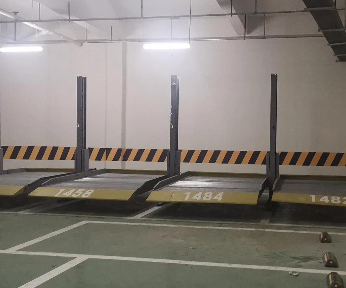 龍陵雙層機械停車場回收