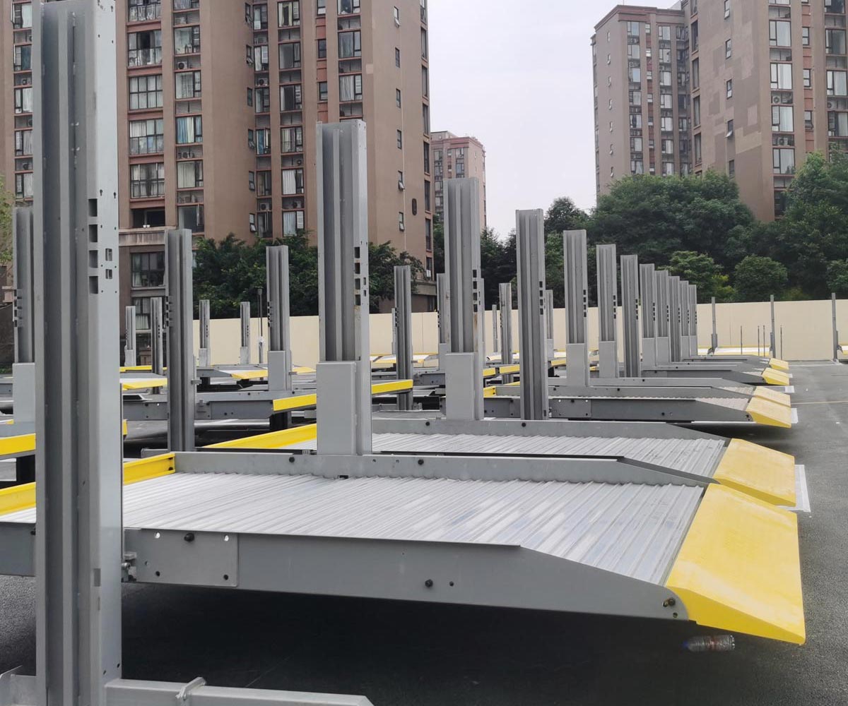 祥云兩層升降機械式停車位改造