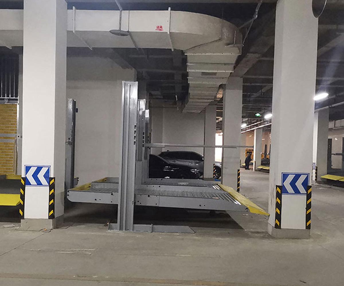 甘肅雙層升降橫移停車位拆除