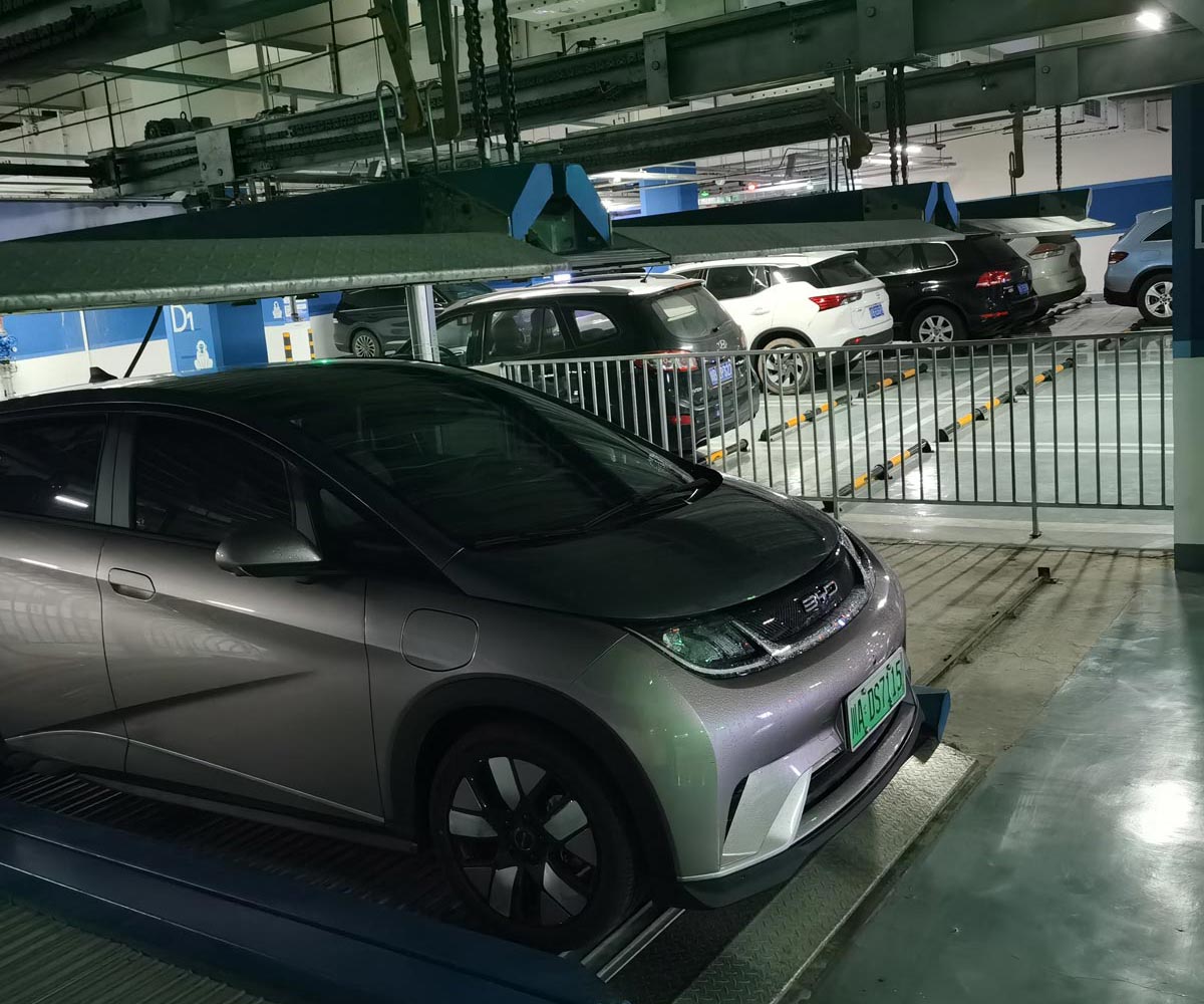 湖南2層升降式機械停車位二手