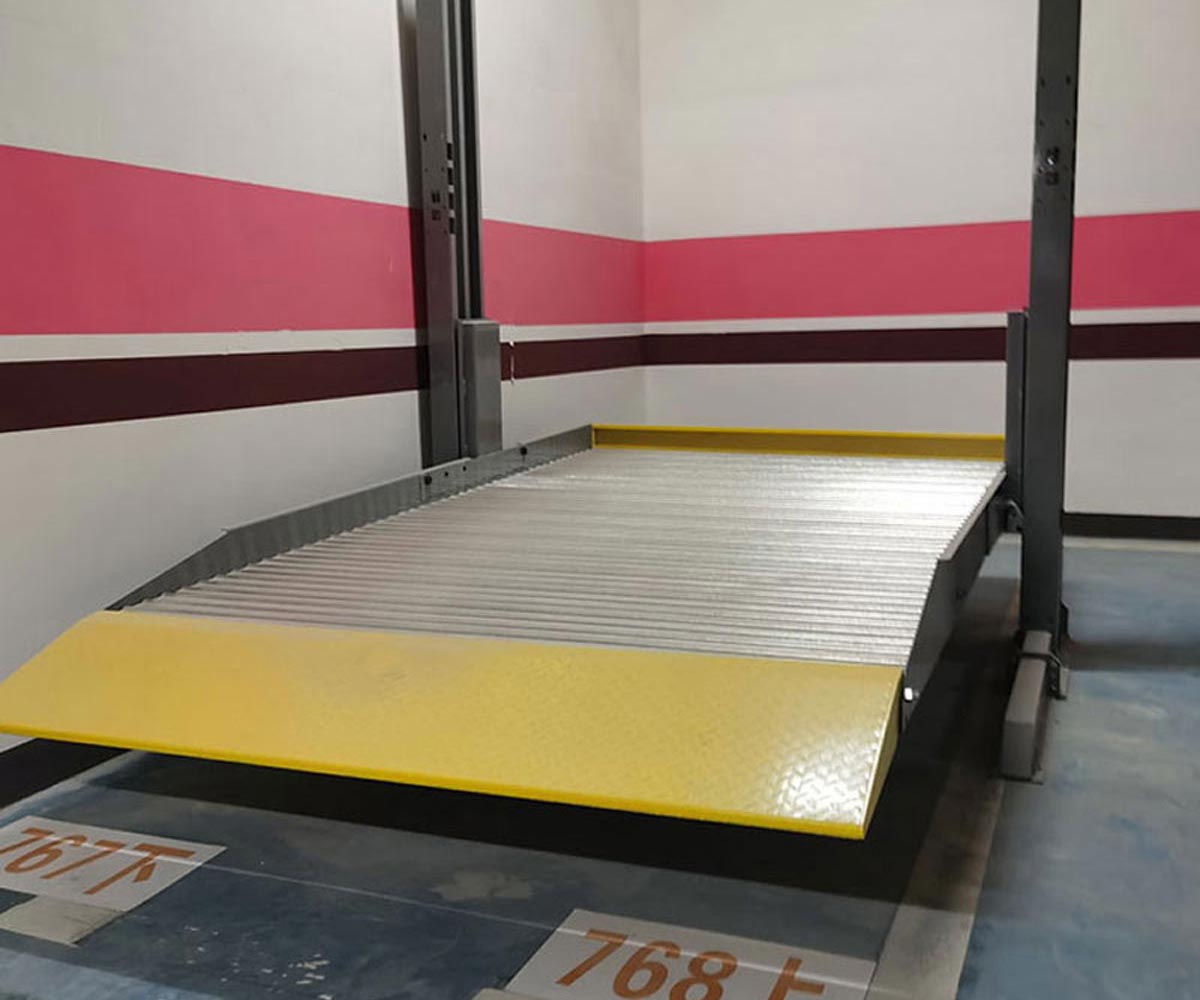 永德PSH升降平移式機械立體停車設備拆除