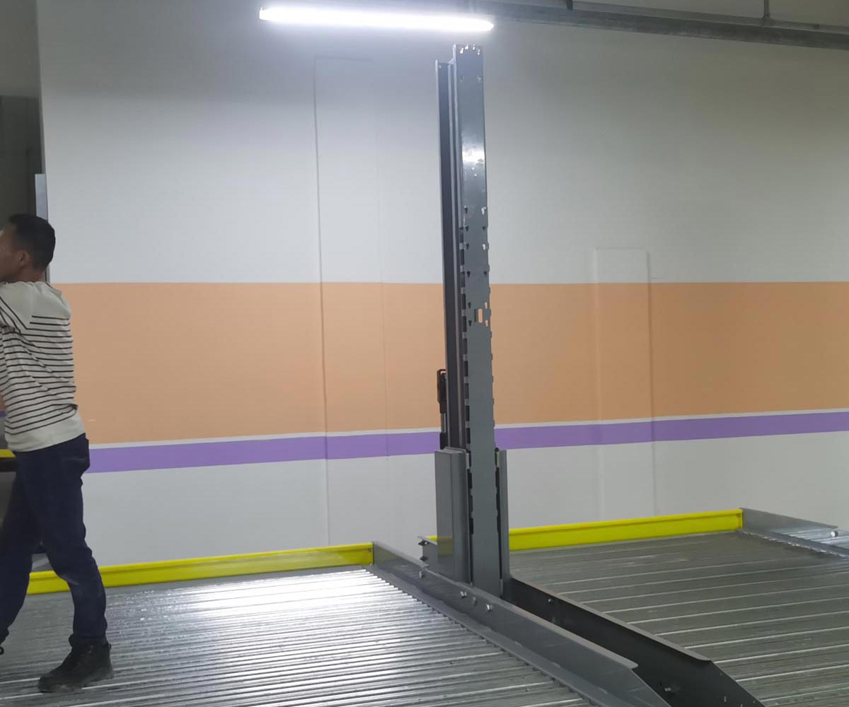 湖南兩層簡易升降立體停車位維保
