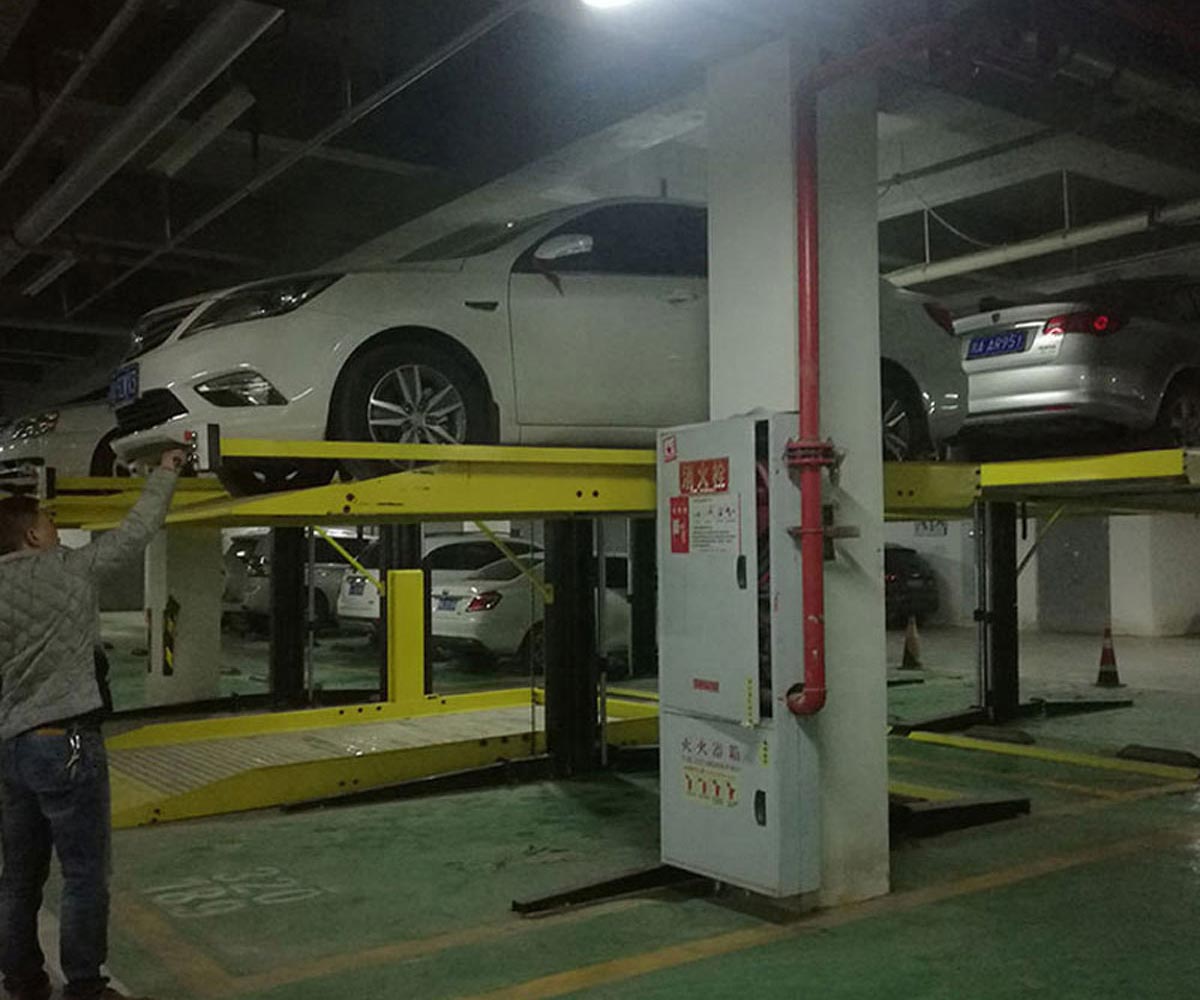 甘肅雙層簡(jiǎn)易升降類機(jī)械式停車位改造