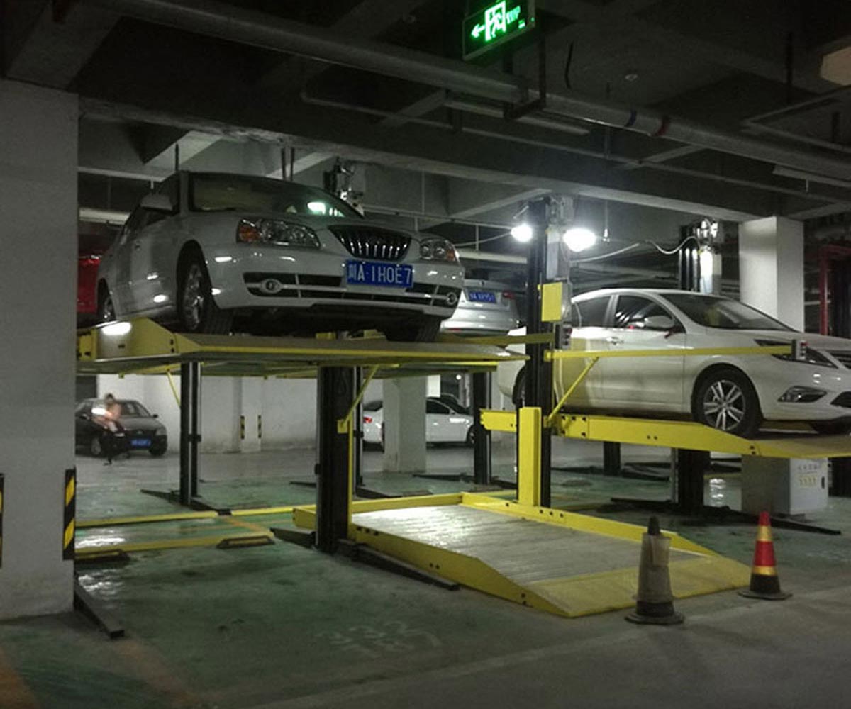 祥云兩柱簡易升降類機械車庫短租