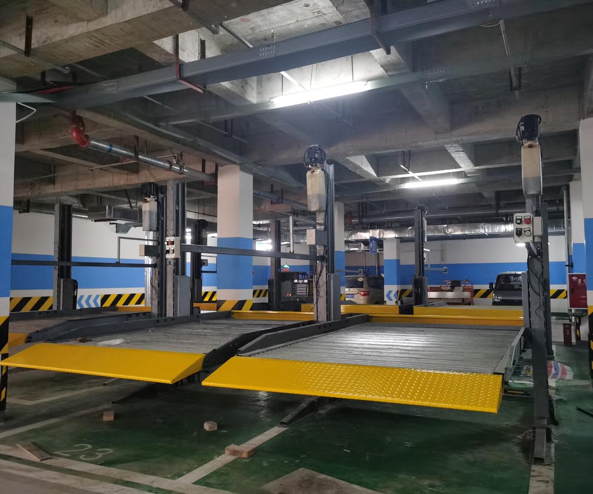 富民簡易升降類機(jī)械式立體車庫