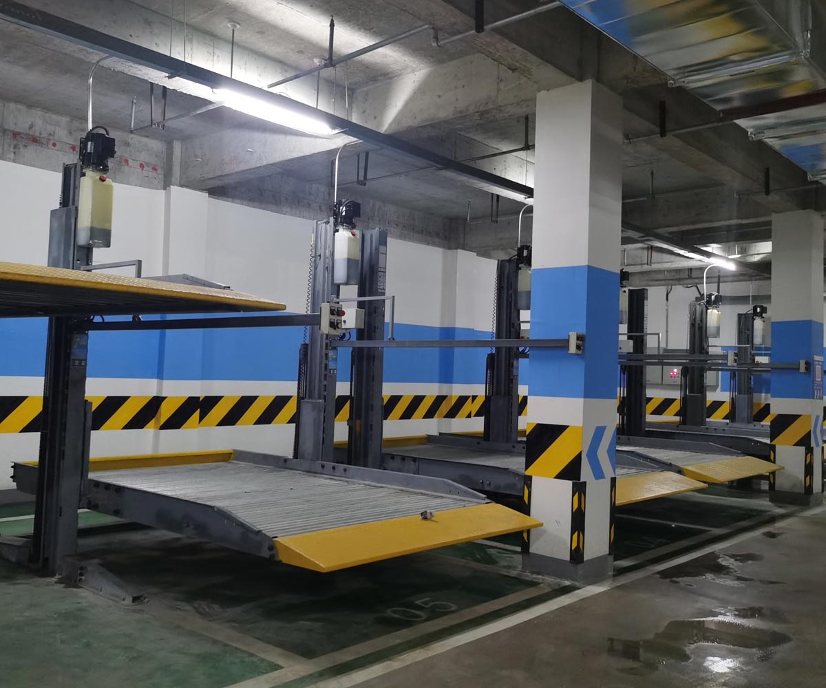 湖北兩層簡易式立體停車設(shè)備