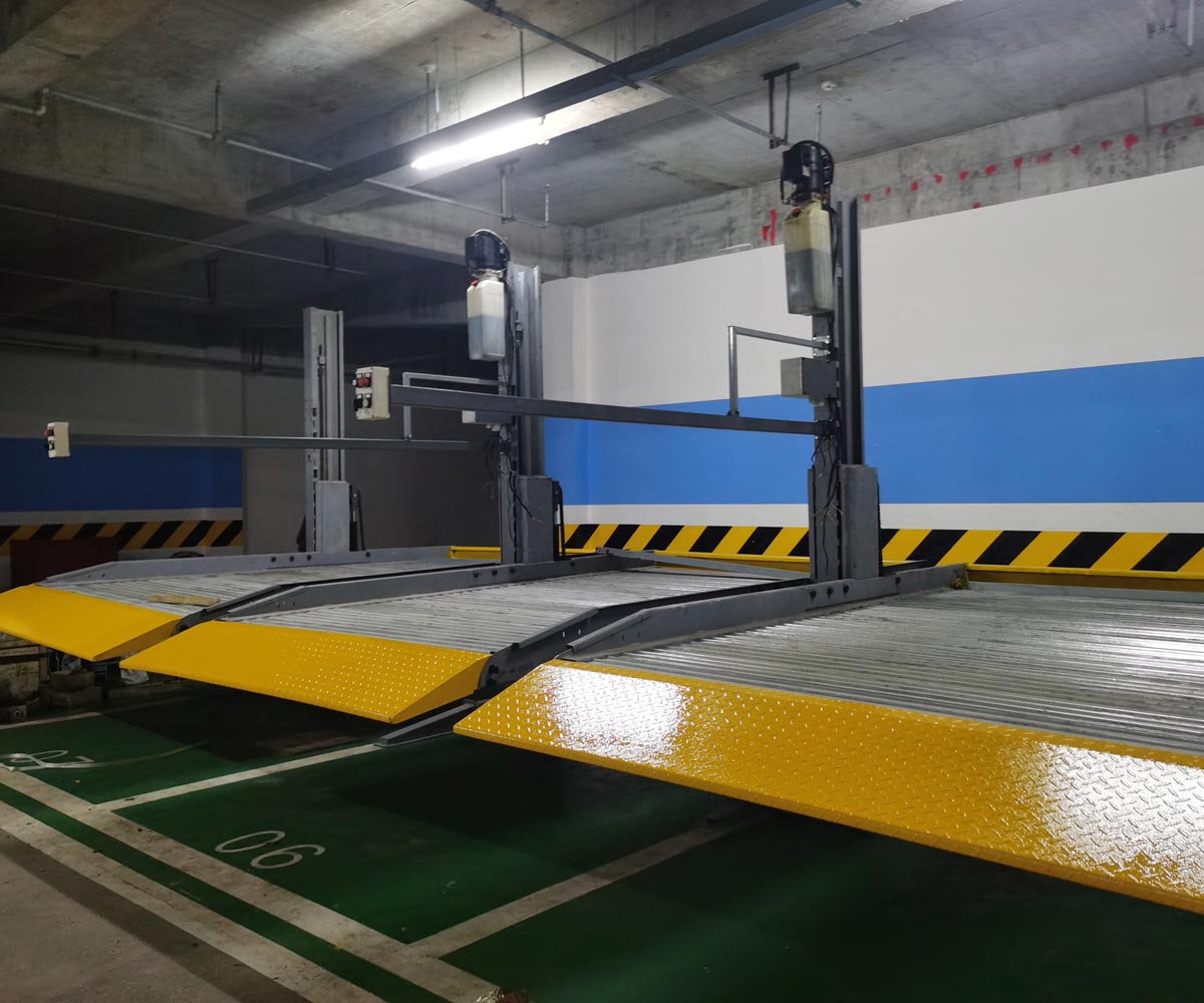 梁河兩層機械式停車設備