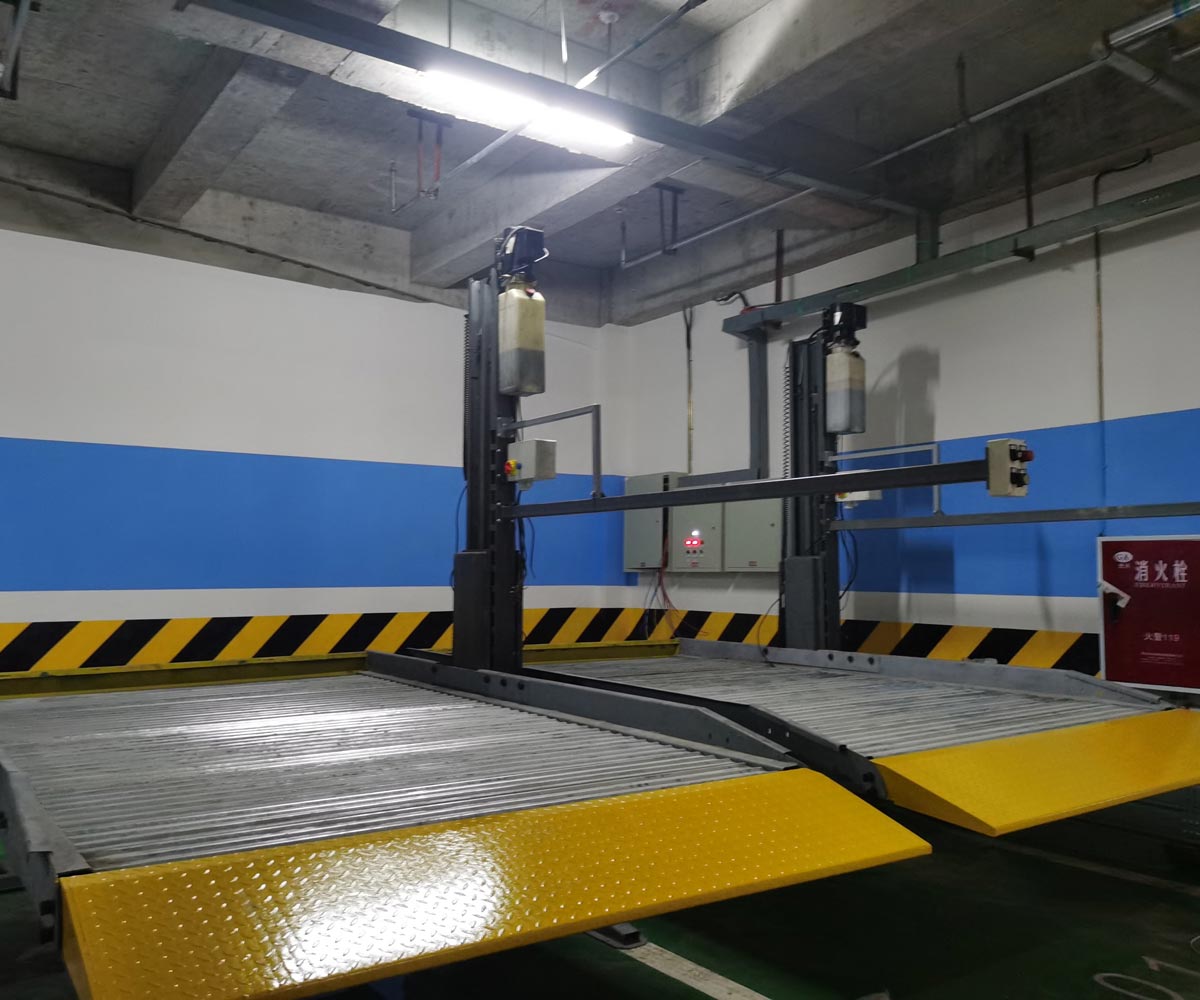 甘肅雙柱簡(jiǎn)易類立體停車位