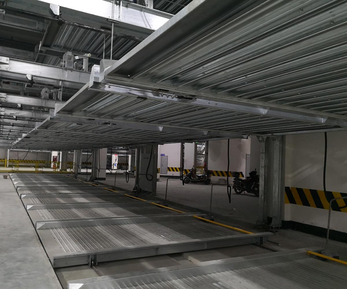 石屏升降橫移類停車立體車庫(kù)